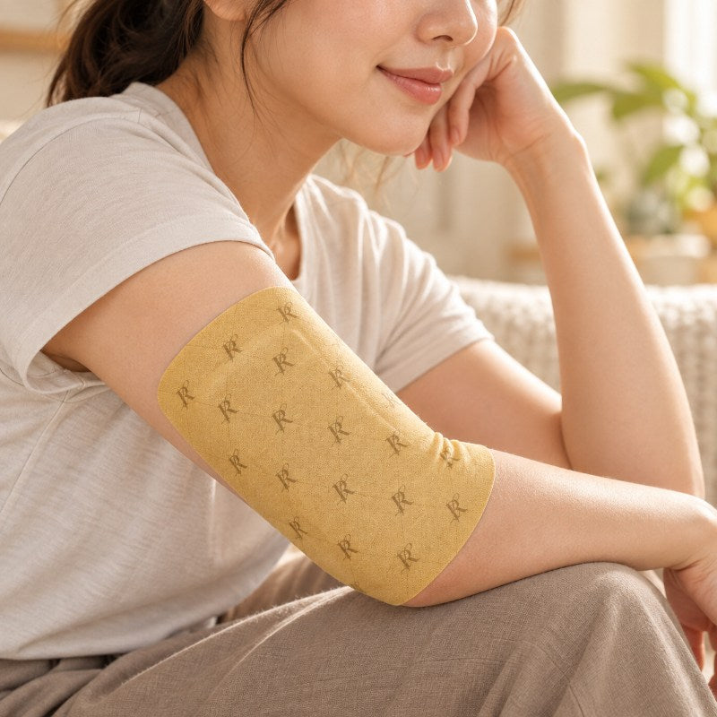 Patch on the elbow