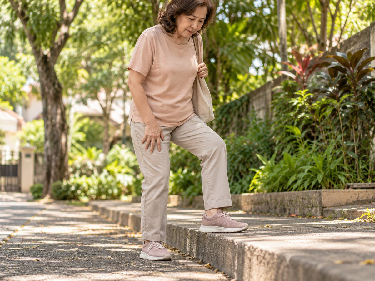 You start avoiding movements you used to do.